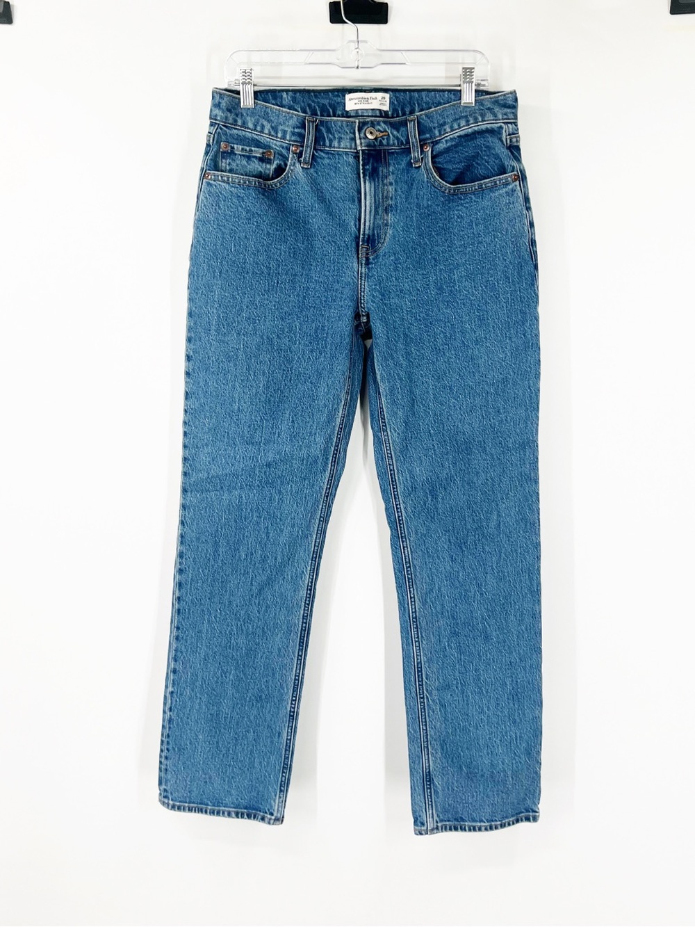Abercrombie & Fitch 90’s Straight Mid-Rise Jeans